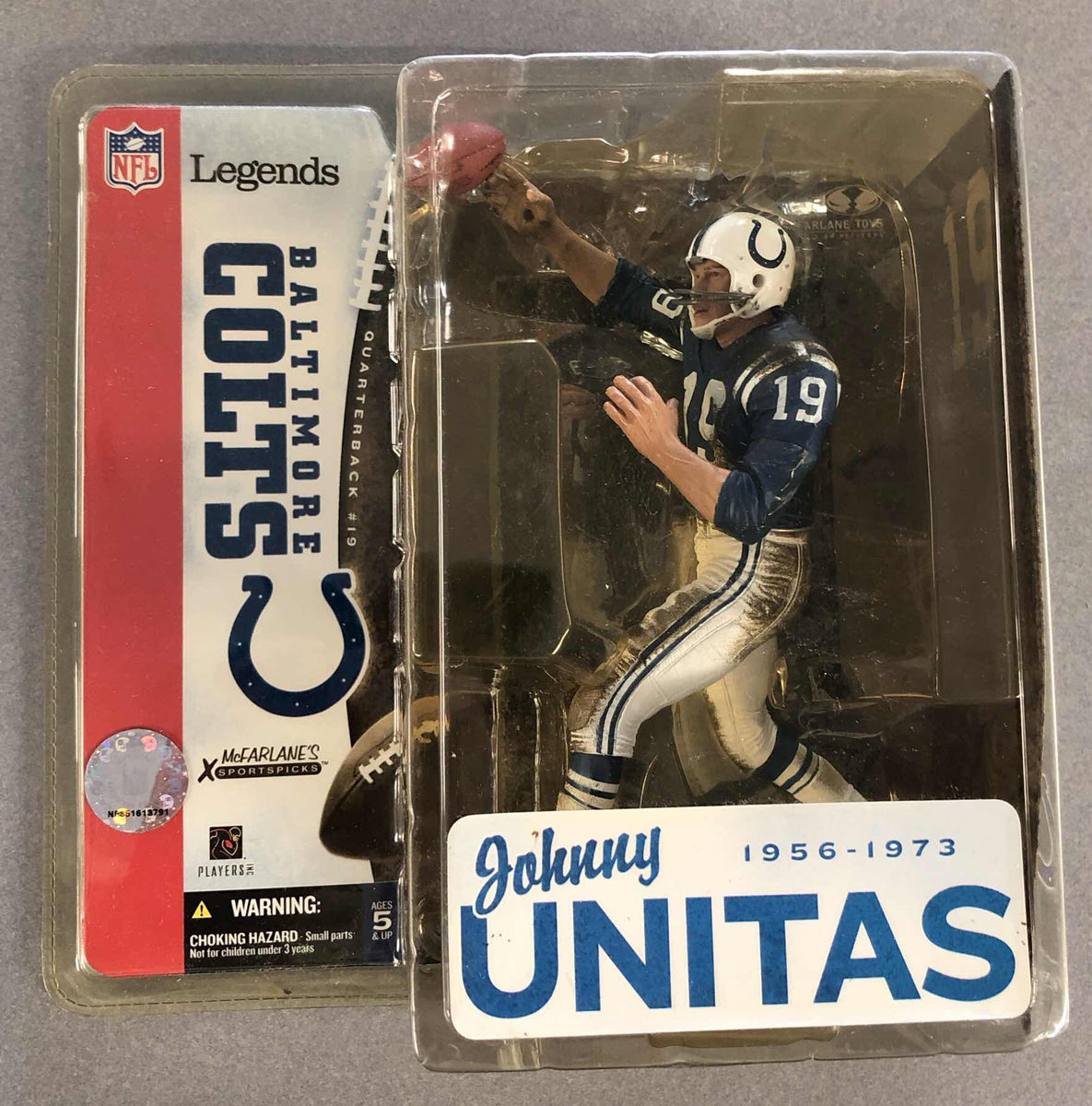 Johnny Unitas Baltimore Colts Legends McFarlane – SportStuff Cards &  Collectibles