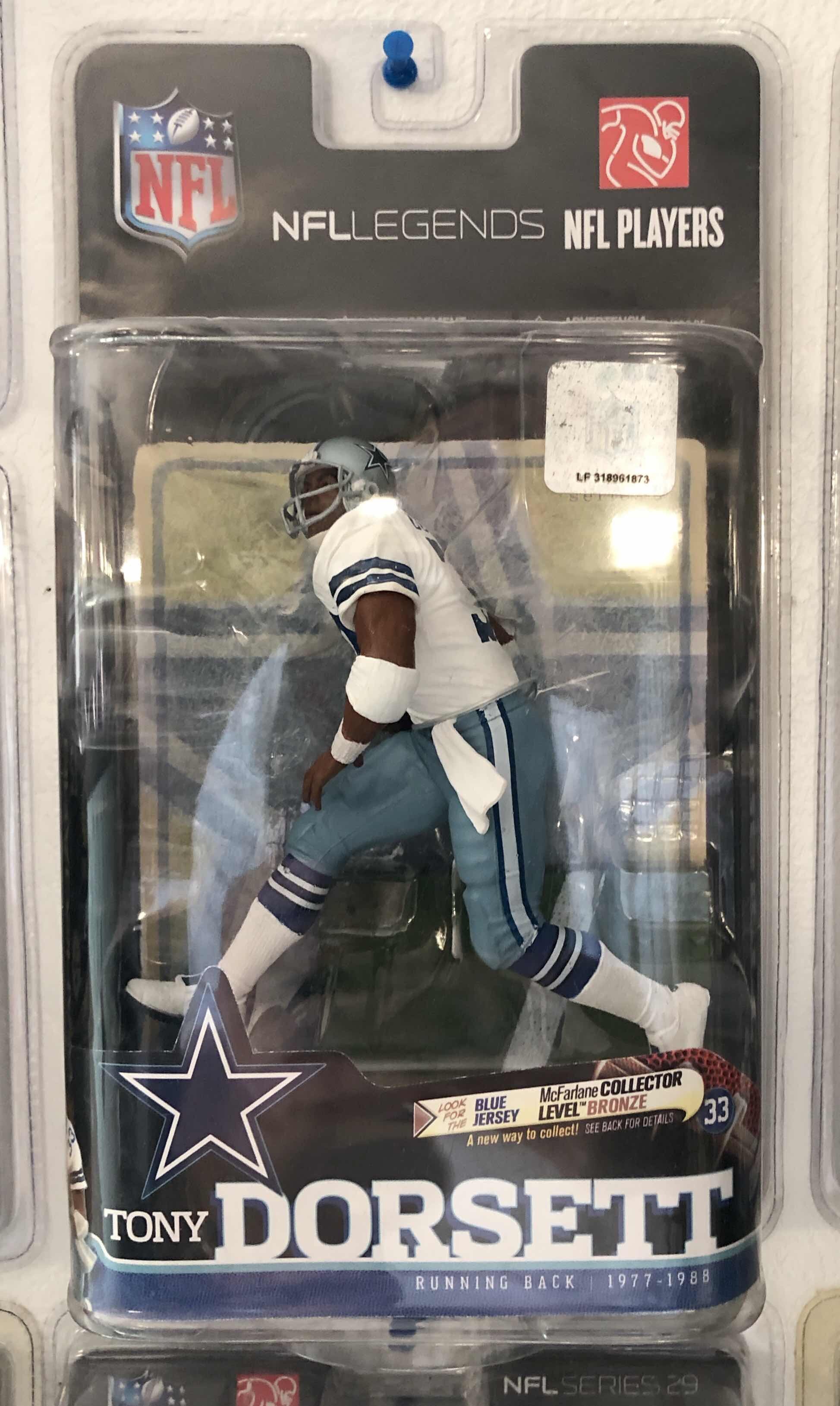 Tony Dorsett Dallas Cowboys McFarlane White Jersey – SportStuff Cards &  Collectibles