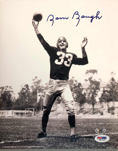Sammy Baugh Signed 8x10 Photo PSA/DNA Authentication Services Certified
