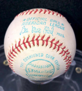 Bobby Richardson New York Yankees Signed Baseball STEINER Certified