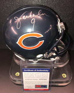 Jim McMahon Signed Chicago Bears Mini Helmet PSA/DNA