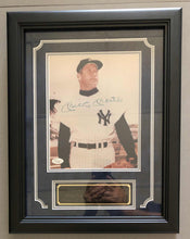Load image into Gallery viewer, Mickey Mantle Signed 8x10 Photo Plaque JSA James Spence Authentication Services Certified