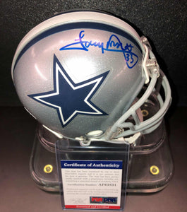 Tony Dorsett Signed Dallas Cowboys Mini Helmet PSA/DNA