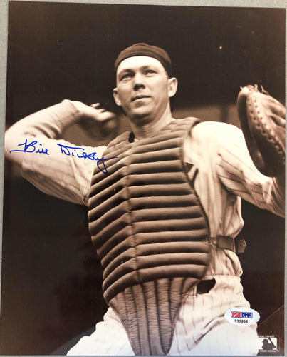 Bill Dickey Signed 8x10 Photo PSA/DNA Authentication Services