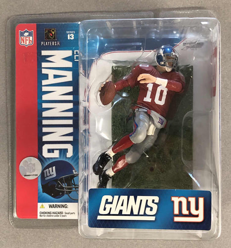 Eli Manning New York Giants McFarlane Red Jersey Chase Variant