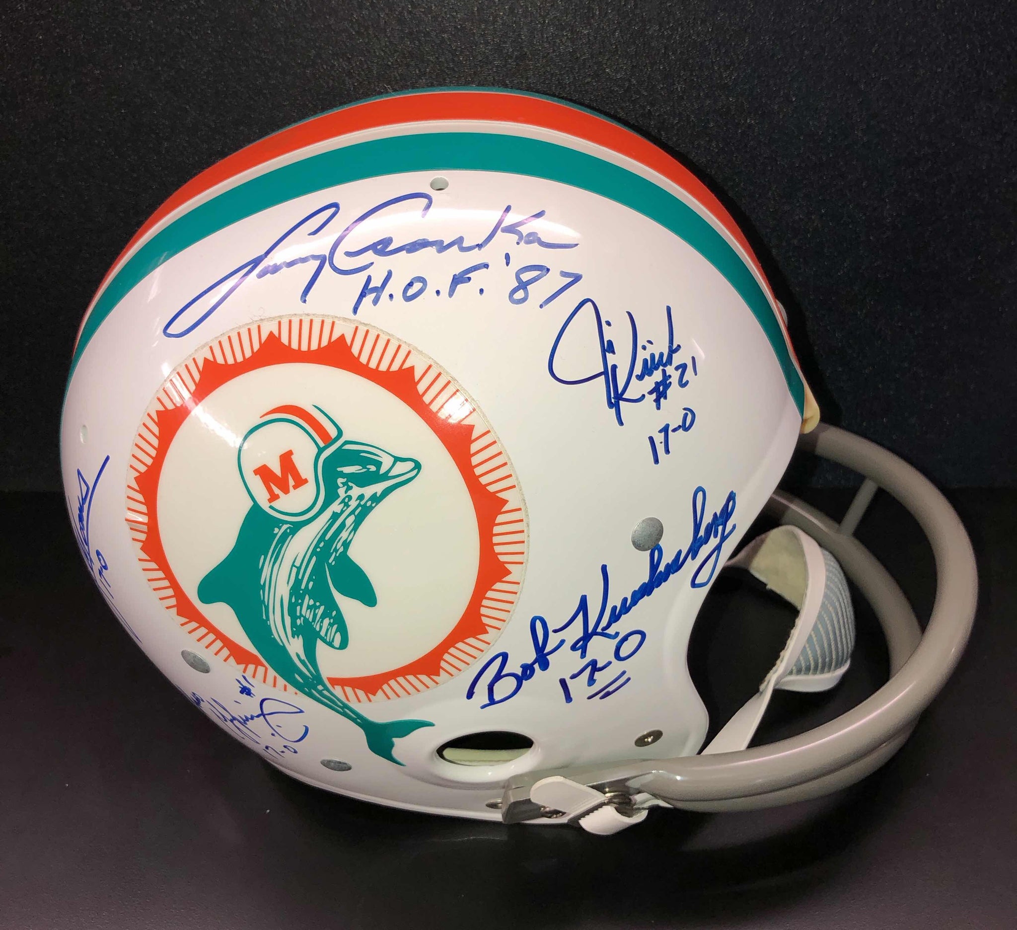 Paul Warfield Miami Dolphins Full Size Signed Helmet