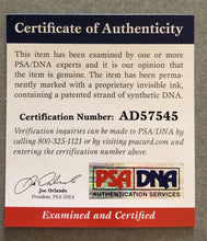 Load image into Gallery viewer, Ernie Banks Framed 8x10 Signed Photo PSA/DNA Authentication Services Certified