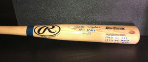 Pete Rose Signed Stat Baseball Bat - Hit King RJC Authentication Certified