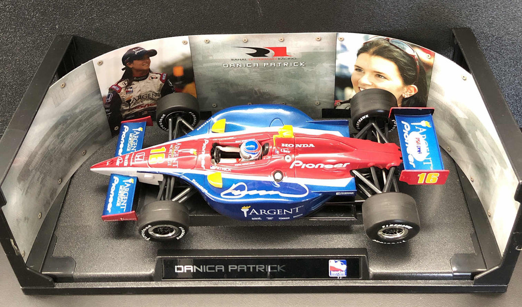 Danica Patrick Signed Garage Indycar Series Diecast 1:18 Scale PSA/DNA Authentication Services Certified
