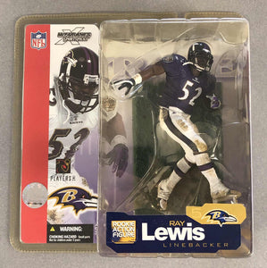 Ray Lewis Baltimore Ravens McFarlane Series 5 Purple Jersey Variant