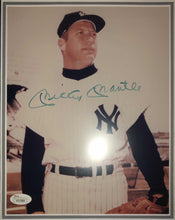 Load image into Gallery viewer, Mickey Mantle Signed 8x10 Photo Plaque JSA James Spence Authentication Services Certified