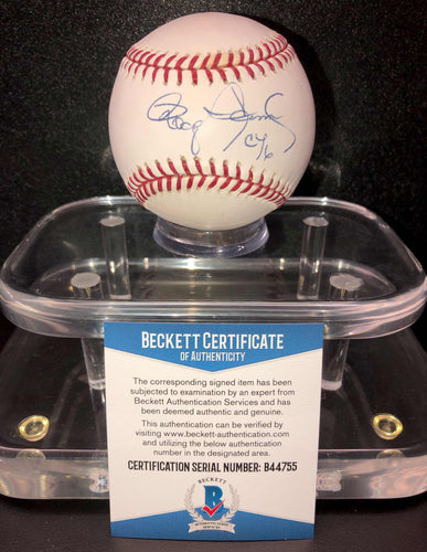 Roger Clemens Signed Baseball BAS Beckett Authentication Services Certified